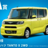 ダイハツの軽自動車「タント」や電動自転車が当たるJRAの高額懸賞！