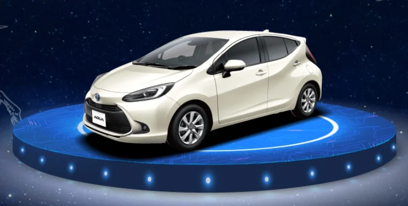 TOYOTAの大人気車種「新型アクア」が当たる車懸賞！