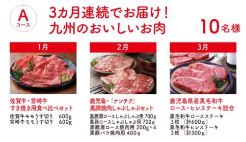 九州の美味しいお肉や電気グリル鍋が当たるクイズ懸賞！