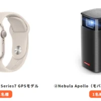 Apple WatchやBALMUDAトースターなどが当たる高額家電懸賞！