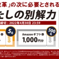 Amazonギフト券10万円分が5名様に当たるTwitter高額懸賞！