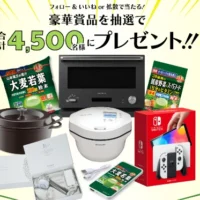 Nintendo Switch＆リングフィットセットや人気家電が当たるSNS高額懸賞！