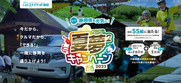 ランクル / ヴェルファイア / ハリアー など好きな車で2泊3日できるトヨタの豪華キャンペーン！