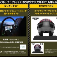 戦闘機フライトシミュレーション体験などが当たる高額懸賞！
