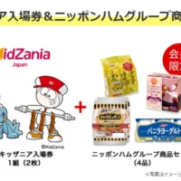 キッザニア入場券＆ニッポンハム商品セットが当たる豪華懸賞！