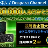 グラフィックカード「Palit RTX4060 Dual 8GB」が当たる高額懸賞！