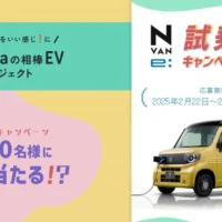 ホンダの軽EV「N-VAN e:」に試乗して豪華賞品が当たるキャンペーン！