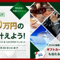 100万円の夢が叶う、リーブ21の発毛日本一予想キャンペーン！